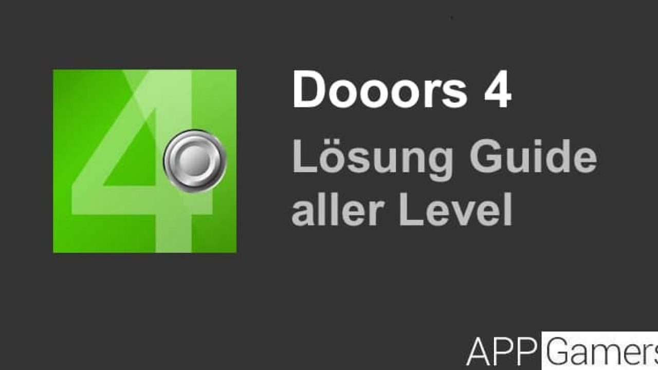 Dooors 4 Losung Level 21 Bis 30 Komplett Mit Bildern